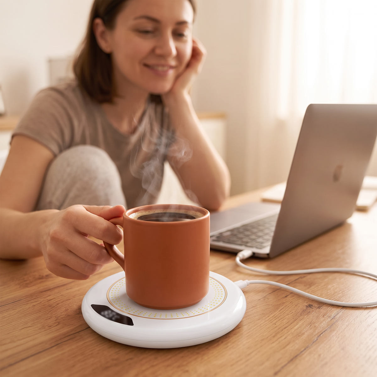 Calentador de tazas con 3 temperaturas